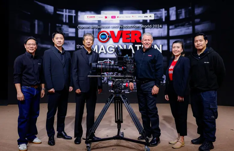 แคนนอนบุกตลาดงานบรอดคาสต์และโปรดักชันระดั...