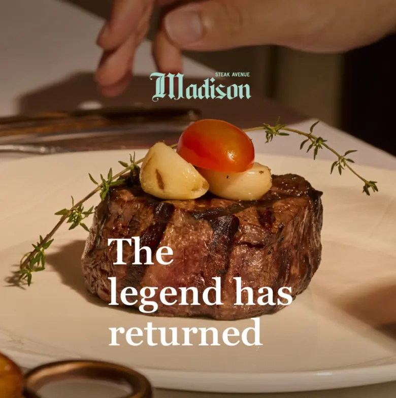 ต้อนรับการกลับมาอีกครั้งของร้านเมดิสัน สเ...