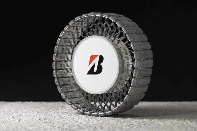 Bridgestone announced that it developed a...