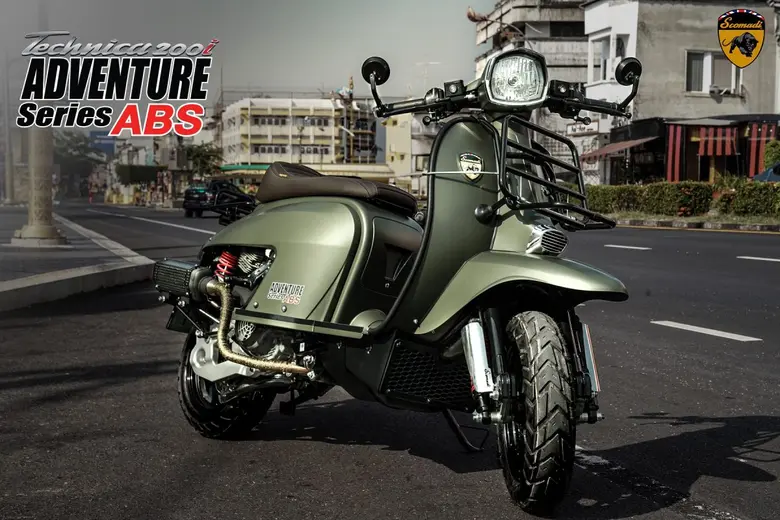 สโกมาดิ (Scomadi) เปิดตัวรถสกู๊ตเตอร์ บริ...