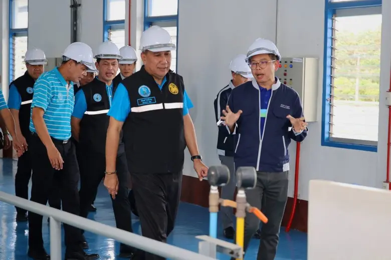 บอร์ด กปภ. ลงพื้นที่ติดตามการเพิ่มประสิทธิภาพให้บริการน้ำประปาพื้นที่ระยอง