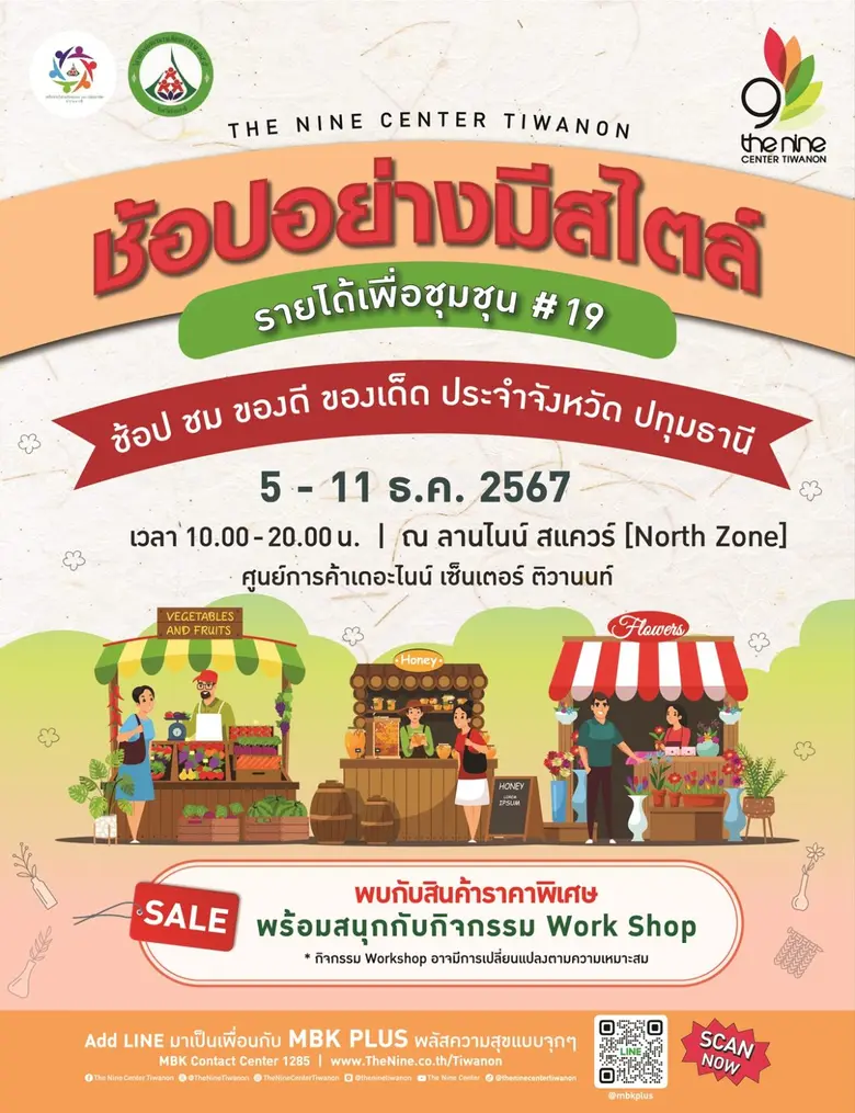 เดอะไนน์ เซ็นเตอร์ ติวานนท์ ศูนย์การค้าใน...