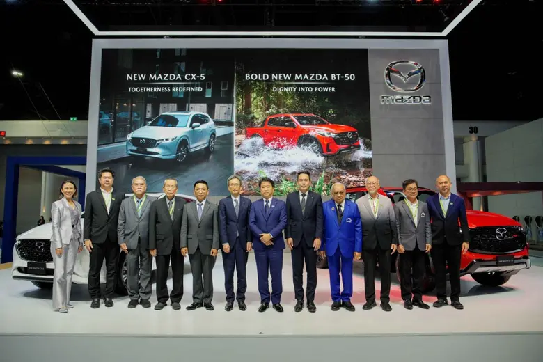 มาสด้าเปิดตัวรถใหม่สองรุ่นรวดในงาน มอเตอร...