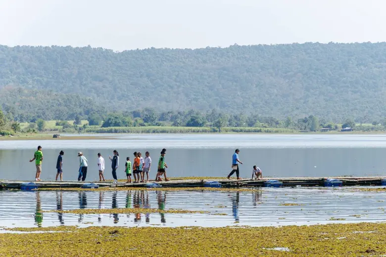 จังหวัดหนองบัวลำภู ฟื้นฟูแหล่งท่องเที่ยว ชวนเที่ยวงาน 'สะพานเชื่อมฮัก, ประกวดควายงาม, สวนน้ำไดโนเสาร์ ' 20 ธค.นี้