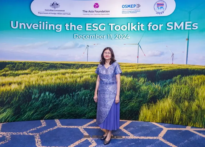 สสว.จับมือมูลนิธิเอเชียและพันธมิตร เปิดตัว "คู่มือปฏิบัติ ESG สำหรับ SMEs ไทย สู่โอกาสในตลาดโลกสีเขียว"