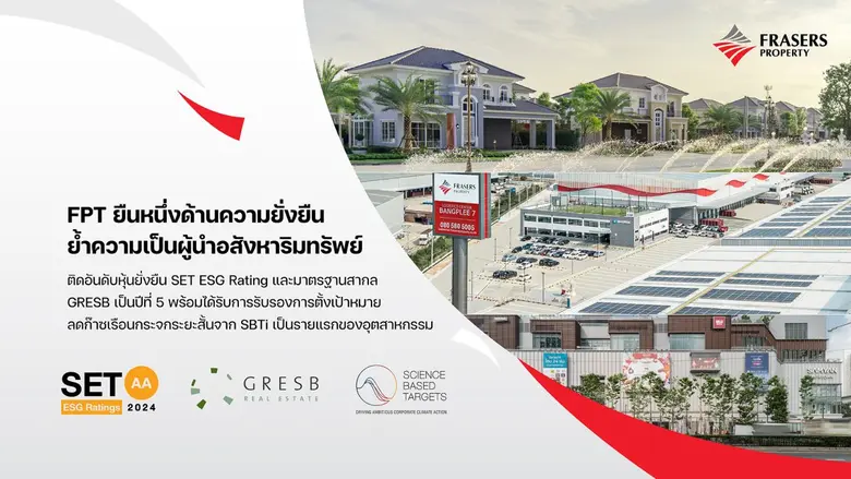 FPT ยืนหนึ่งด้านความยั่งยืน ย้ำความเป็นผู...