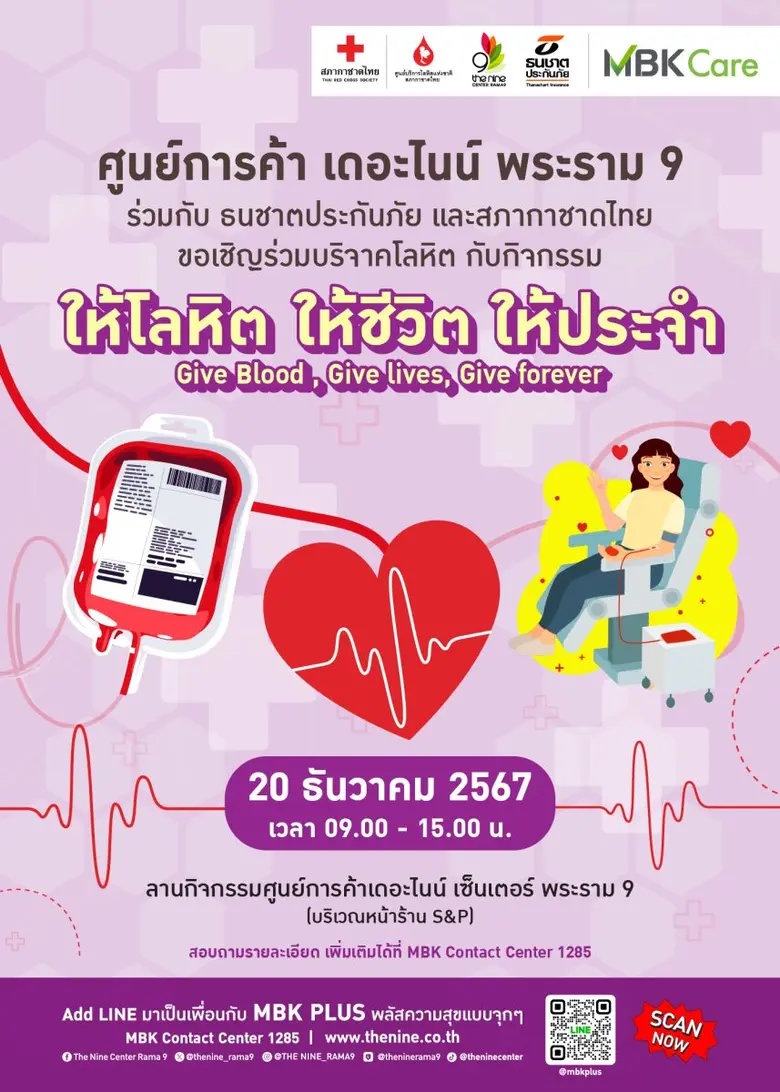 MBK Care อาสาทำดีปันน้ำใจสู่สังคม โดย เดอ...