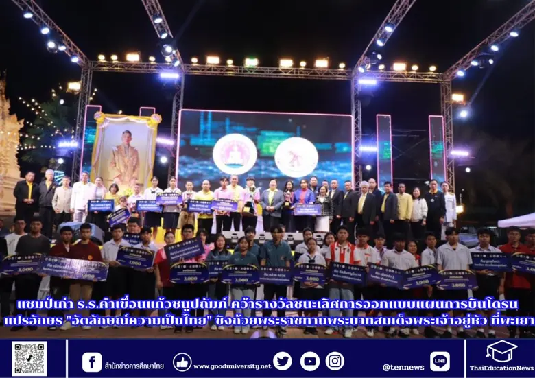 แชมป์เก่า โรงเรียนคำเขื่อนแก้วชนูปถัมภ์ ค...