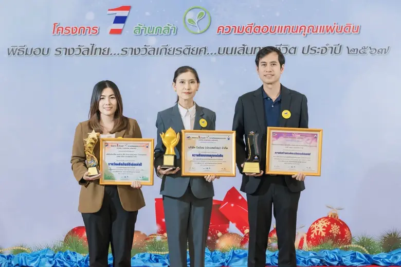บทพิสูจน์แห่งองค์กรธุรกิจคู่คุณธรรม ไลอ้อนได้รับ 3 ...