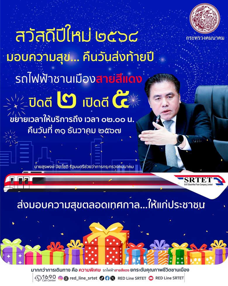 นายสุรพงษ์ ปิยะโชติ รัฐมนตรีช่วยว่าการกระ...