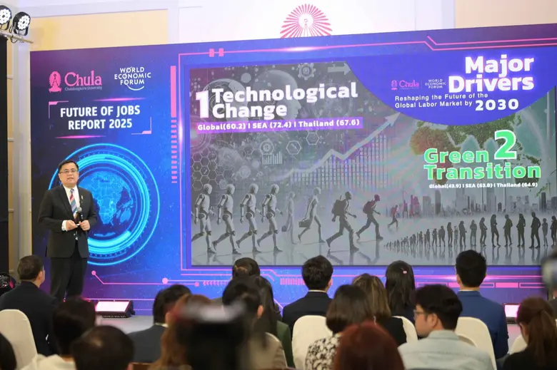 Chulalongkorn University Joins World Economic Forum to Announce "The Future of Jobs 2025", Highlighting Future Skills and Strategies to Build the Future Human for Thailand