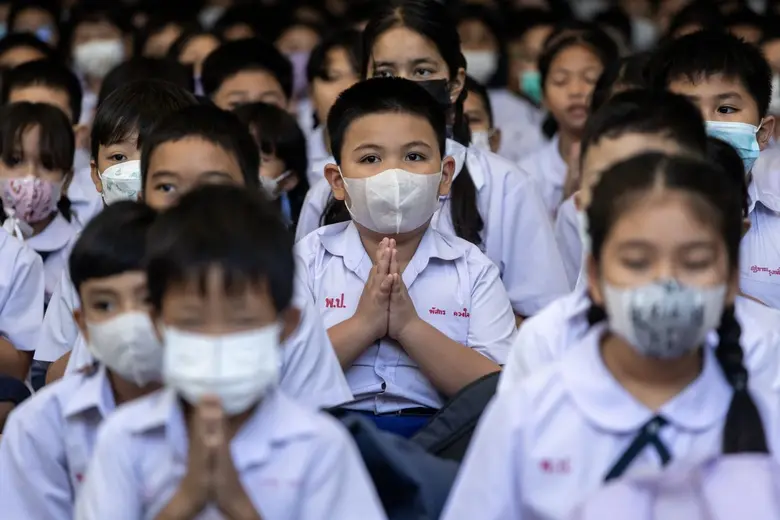 ยูนิเซฟมีความกังวลอย่างยิ่งต่อระดับค่าฝุ่...