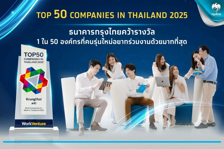 ธนาคารกรุงไทยติดอันดับ Top 50 Companies i...