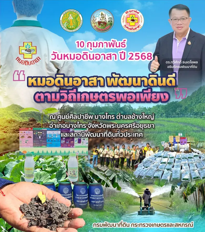 ดร.ทวีศักดิ์ ธนเดโชพล อธิบดีกรมพัฒนาที่ดิ...