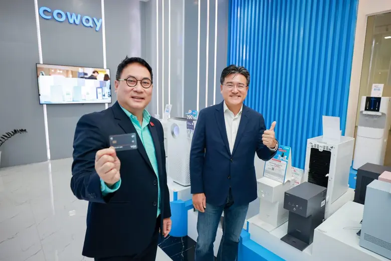 เคทีซีร่วมมือโคเวย์ (COWAY) ผู้นำตลาดเครื...