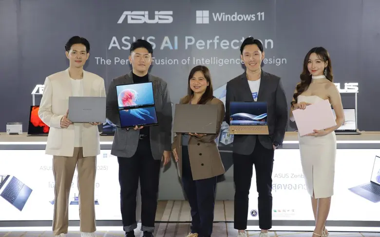 ASUS ส่งไลน์อัป AI PC ใหม่ประจำปี 2025 ทั...