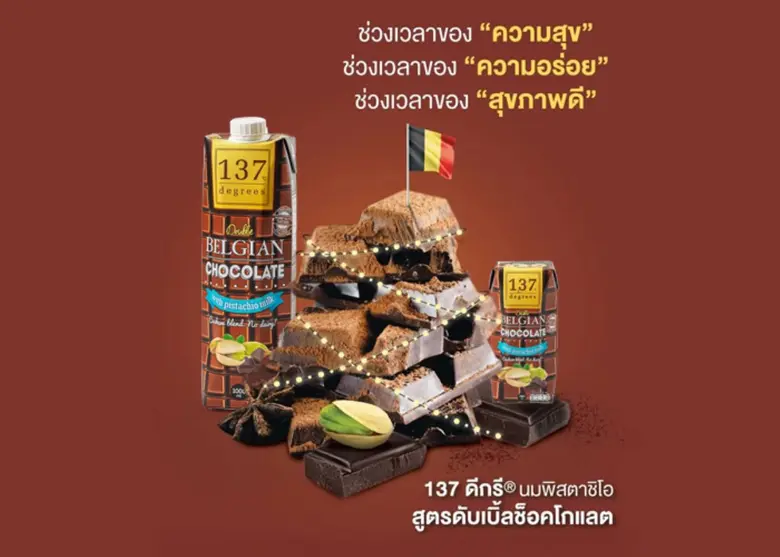 นอกจากกุหลาบแดง ก็คงเป็นช็อกโกแลตที่ขายดี...