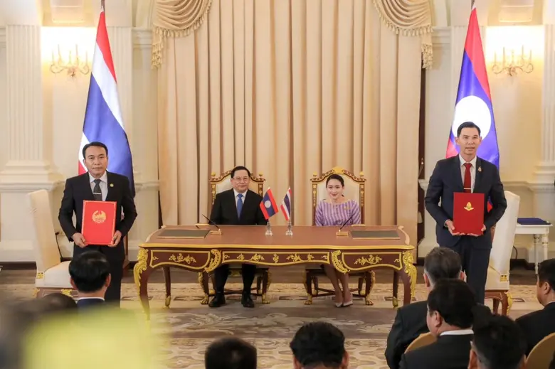 การรถไฟฯ "ไทย ลาว" จับมือลงนาม MOU พัฒนาเทคนิคขนส่ง...