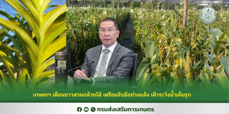 นายพีรพันธ์ คอทอง อธิบดีกรมส่งเสริมการเกษ...