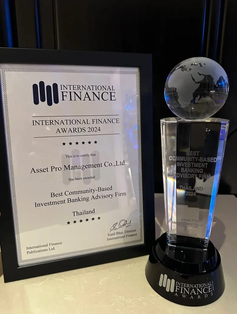APM คว้ารางวัล Best Community-Based Investment Banking Advisory Firm Thailand ในงาน International Finance Awards 2024