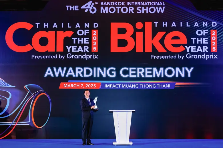 บริดจสโตนรับรางวัลทรงเกียรติ "BEST SELLING TYRE โดยกรังด์ปรีซ์" 27 ปีซ้อน จากเวที "CAR & BIKE OF THE YEAR 2025" ครองความแข็งแกร่งต่อเนื่องในตลาดยางรถยนต์