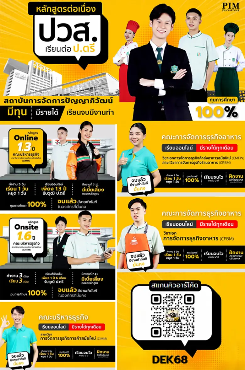 สถาบันการจัดการปัญญาภิวัฒน์ (พีไอเอ็ม) เป...