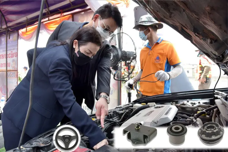 ผู้ใช้รถยนต์ทราบดีว่า ช่วงล่างของรถยนต์มี...