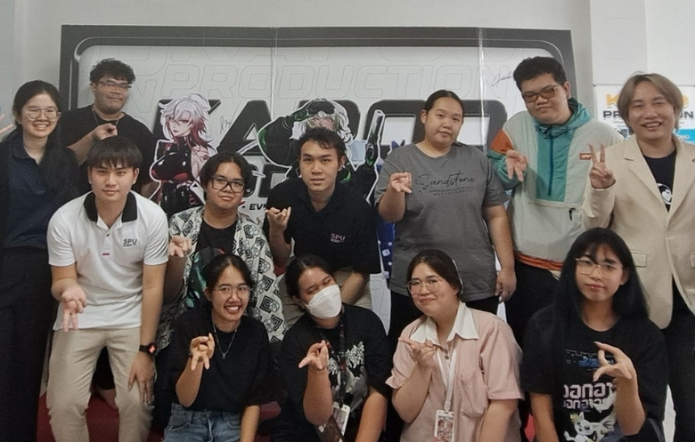 นักศึกษาสาขาคอมพิวเตอร์แอนิเมชันและวิชวลเ...