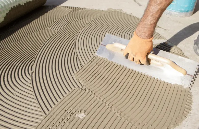 การปูกระเบื้องให้สวยงามและคงทน ไม่ได้ขึ้น...