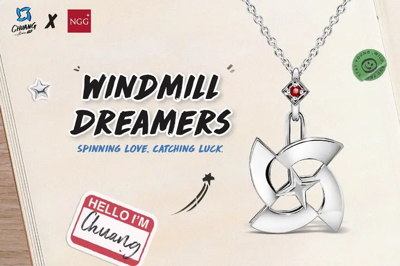 NGG JEWELLERY จับมือ CHUANG ASIA SEASON 2 เจาะกลุ่มตลาดเอเชีย เปิดตัวกังหันแห่งความฝัน "Windmill Dreamers"