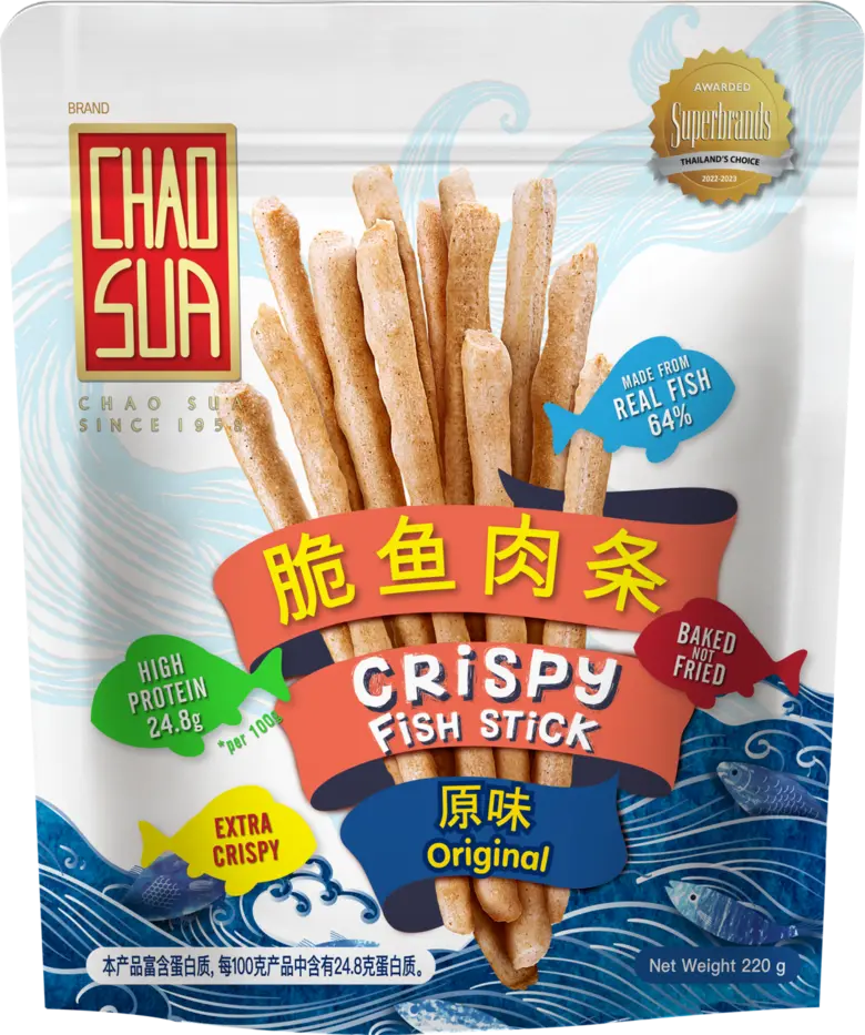 "CHAO" เปิดตัว "ปลาแท่งอบกรอบ" รุกตลาดจีนครั้งใหญ่ รับเทรนด์สุขภาพโตแรง พร้อมวางขายใน Sam's Club กว่า 50 สาขาทั่วประเทศจีน