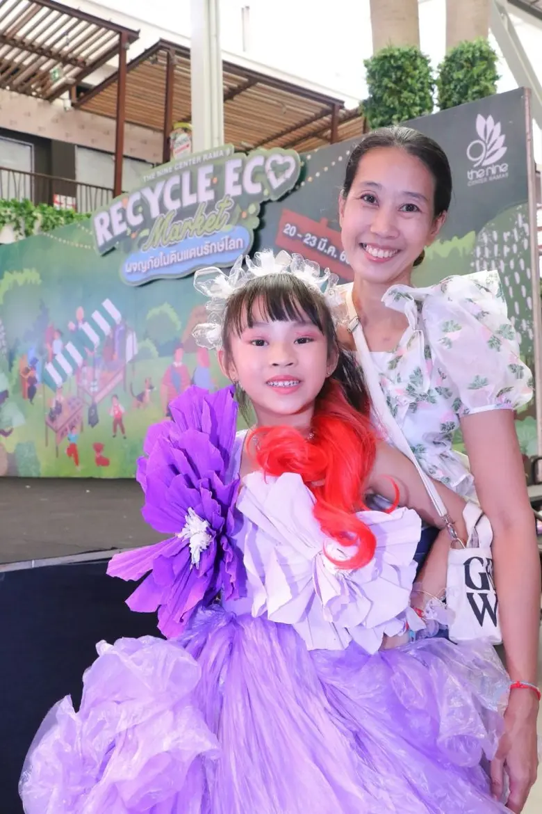 Recycle Eco Market โดนใจเด็กสายกรีนอินเทรนด์ สร้างสรรค์ผลงานรีไซเคิล จุดประกายไอเดียรักษ์โลก @เดอะไนน์ เซ็นเตอร์ พระราม 9