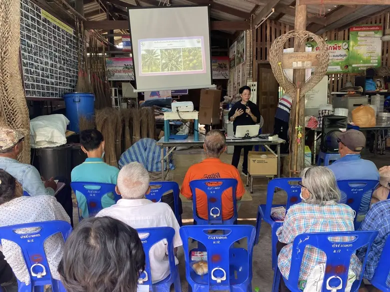 สำนักงานเกษตรอำเภอบ้านแหลม ร่วมดำเนินกิจกรรมโครงการส่งเสริมและพัฒนาเพื่อเข้าสู่ห่วงโซ่อุปทานและบริการมูลค่าสูง