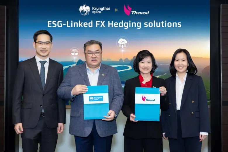 Thaioil and Krungthai Bank have signed a ...