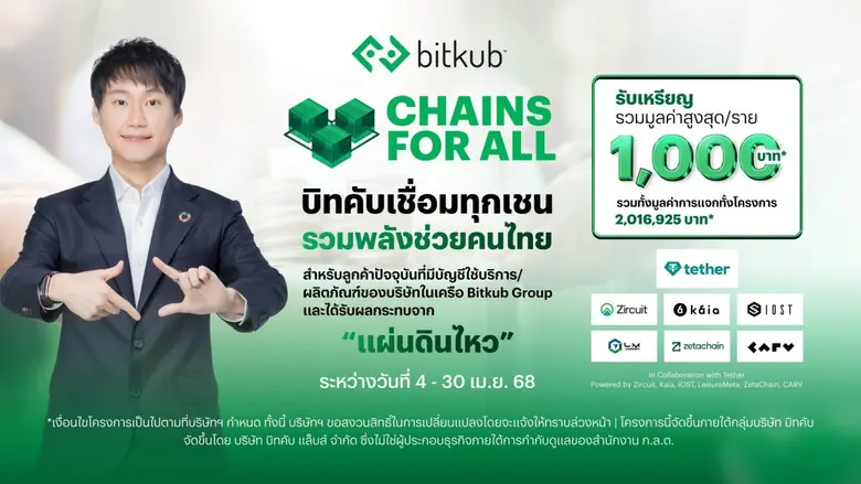 เมื่อวันที่ 4 เมษายน 2568 กลุ่มบริษัทบิทค...