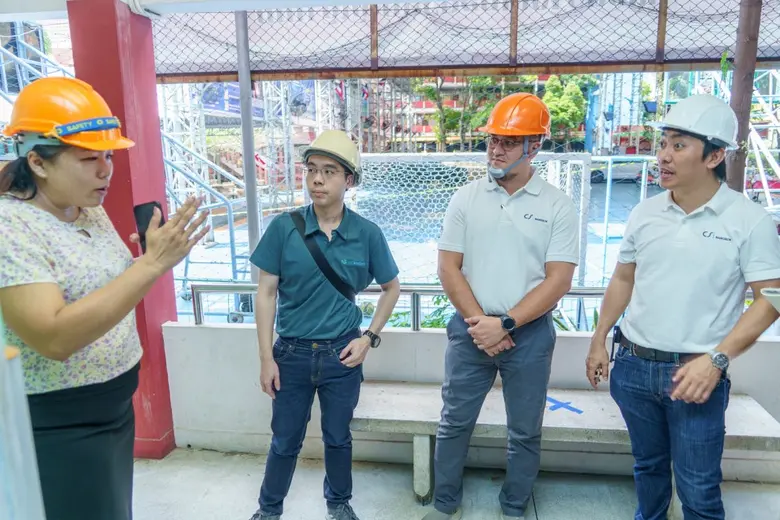 AIT ส่งทีมวิศวกรเข้าร่วมสำรวจโรงเรียนวิสุทธิกษัตรี เพื่อตรวจสอบโครงสร้าง ความแข็งแรงและความปลอดภัยของอาคารเรียน